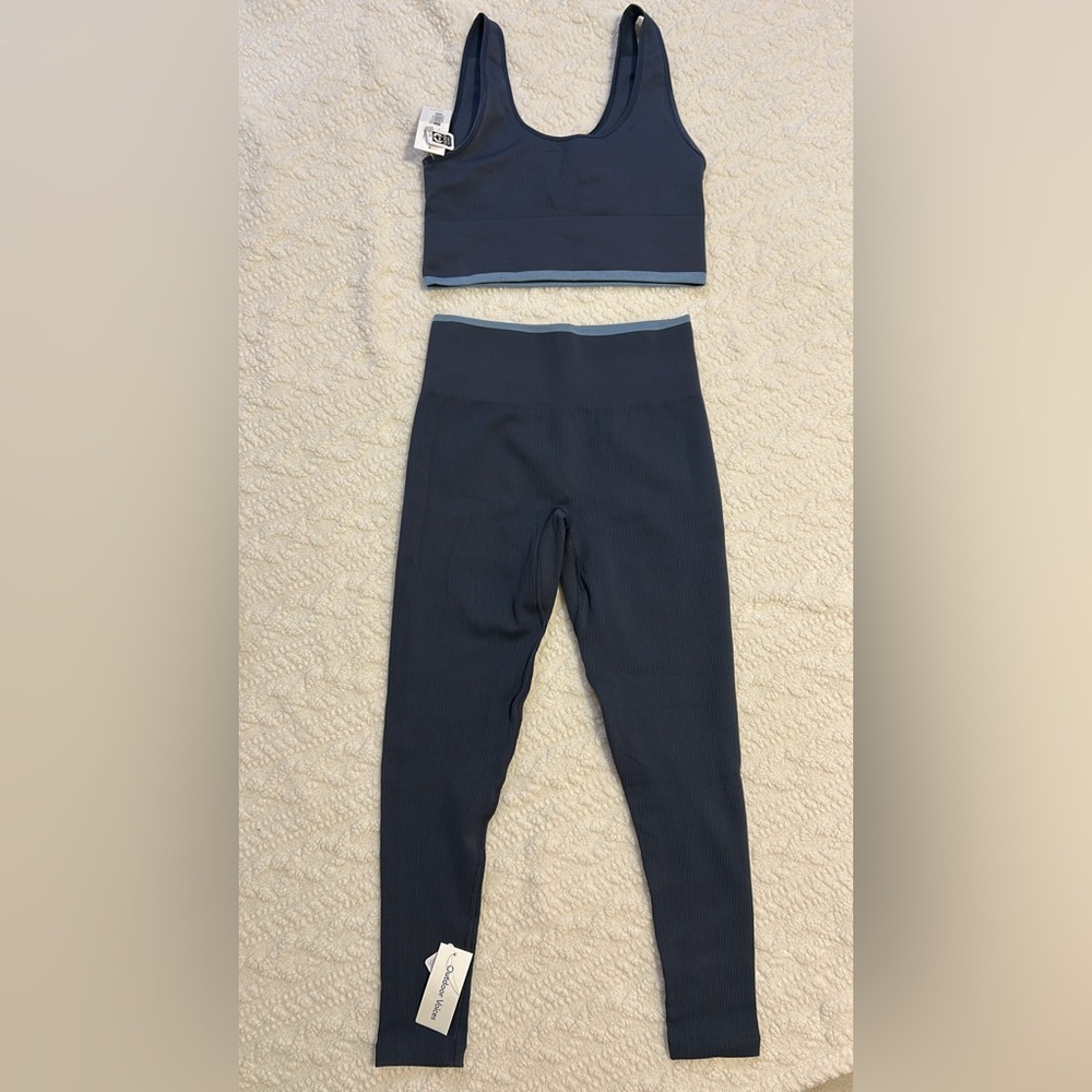 Outdoor Voices Navy Blue Active Set
